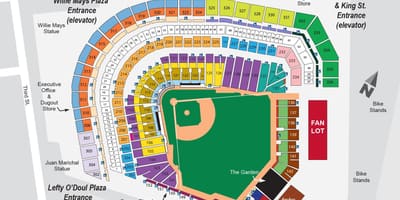 At&t วนสาธารณะ 3 มิติ seating แผนที่