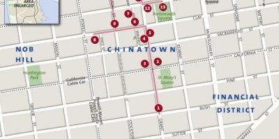 แผนที่ chinatown ซานฟรานซิสโก