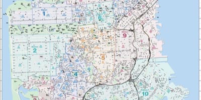 แผนที่ของ SFar เขต