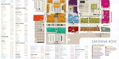 Westfield ซานฟรานซิสโกศูนย์กลางบนแผนที่